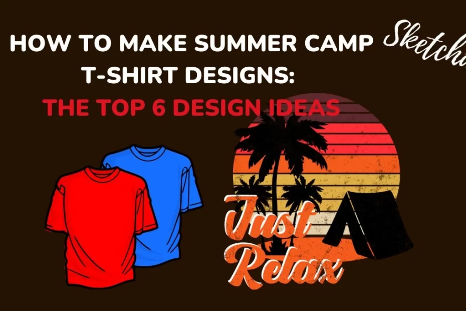 summer camp t-shirt designs